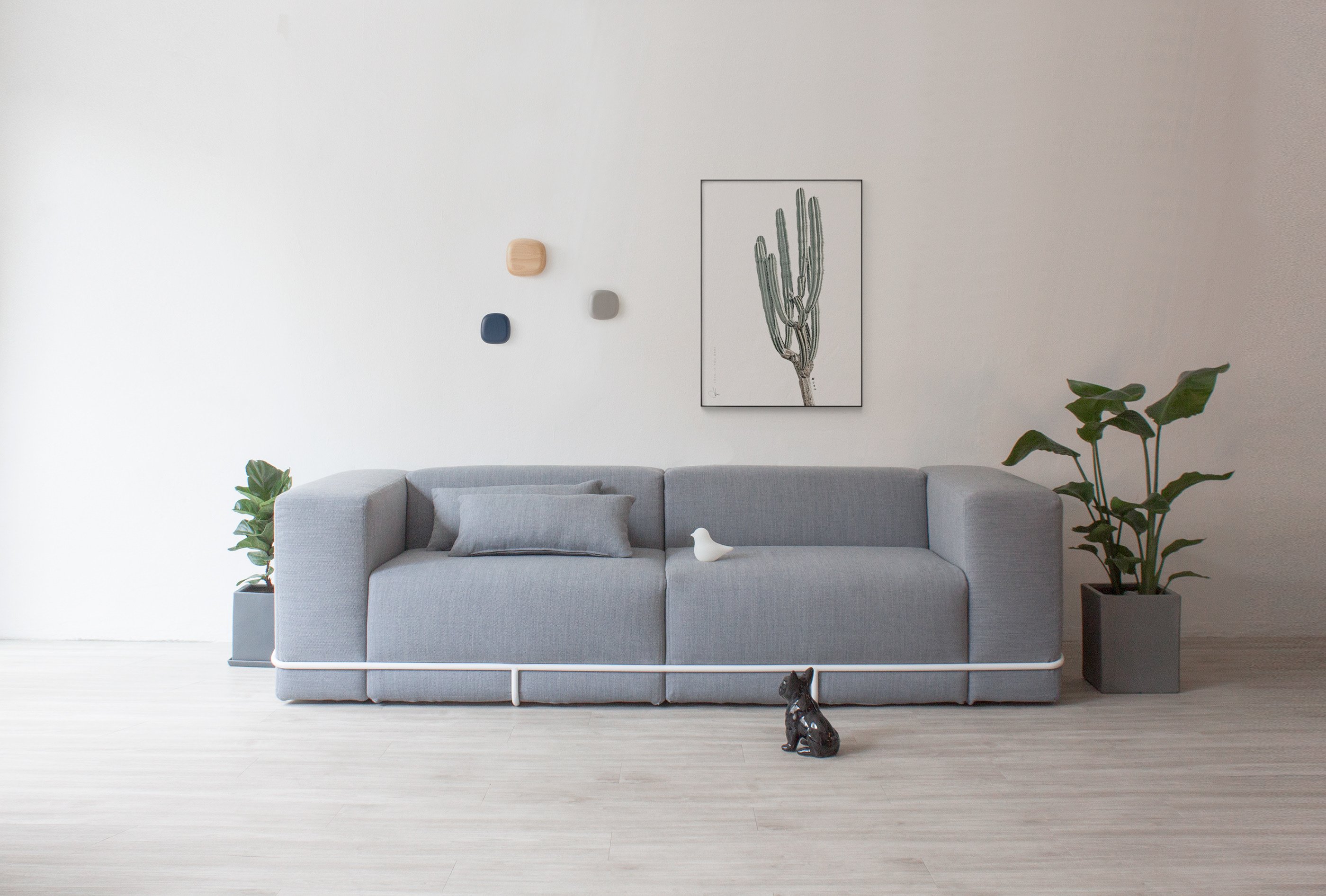 Grey sofa