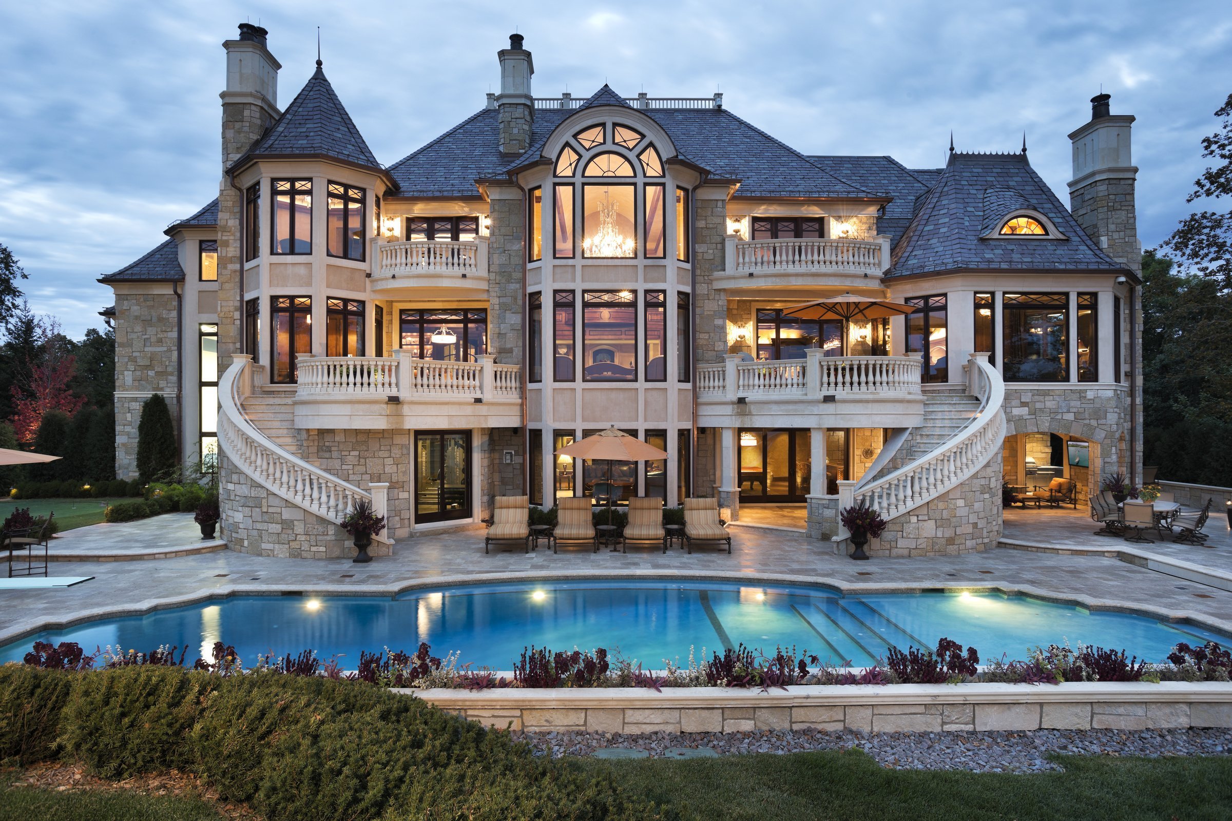 Dream black mansion