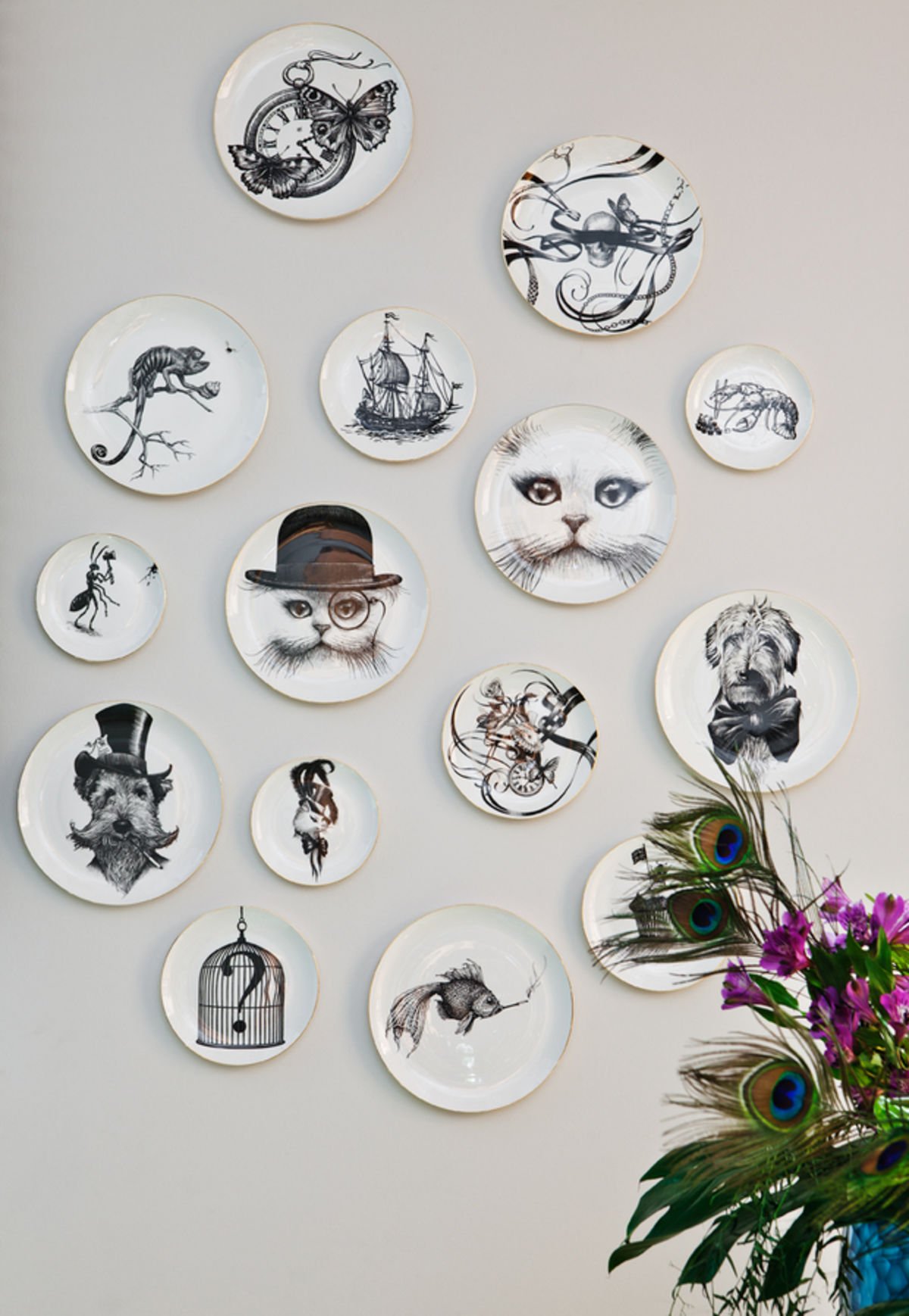 Декоративные тарелки на стену