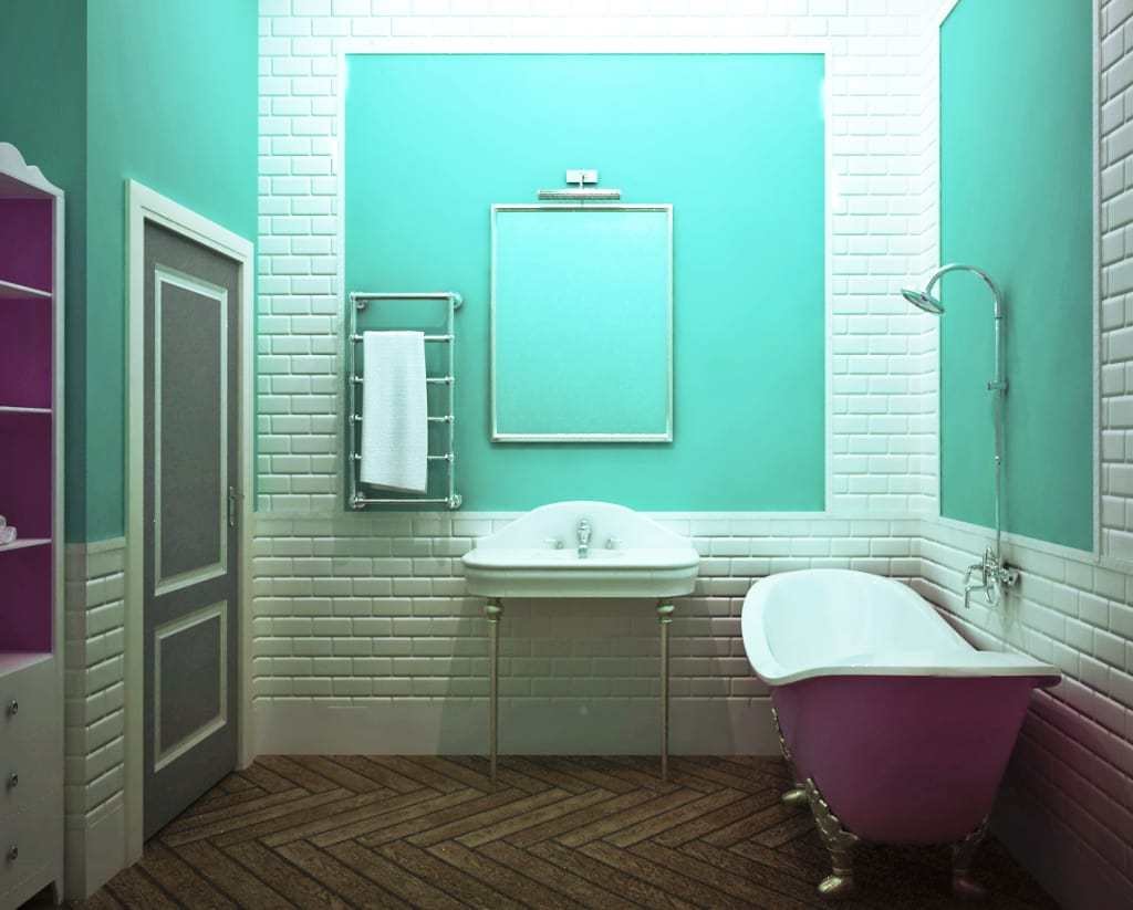 Водостойкая краска для ванной