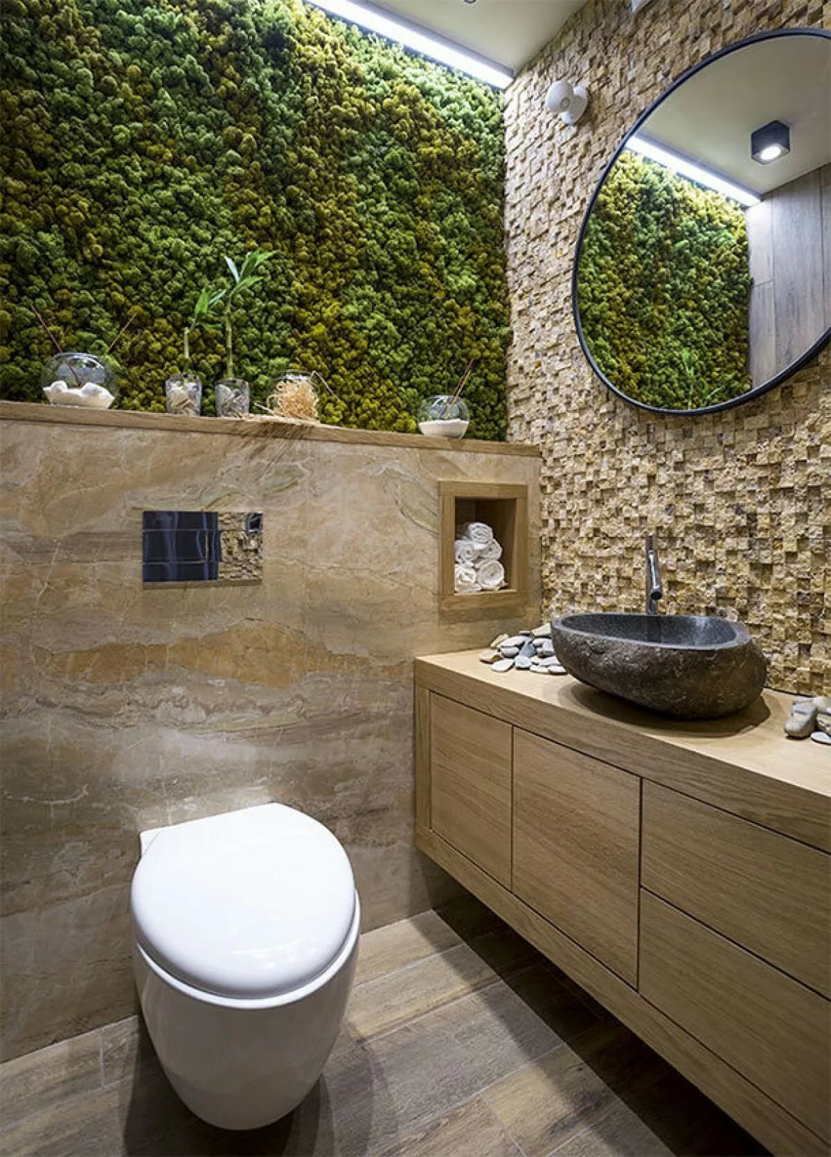 Туалетная комната дизайн