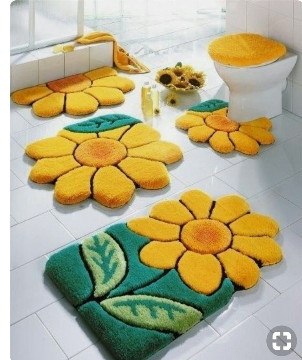 Сделать коврик в ванную