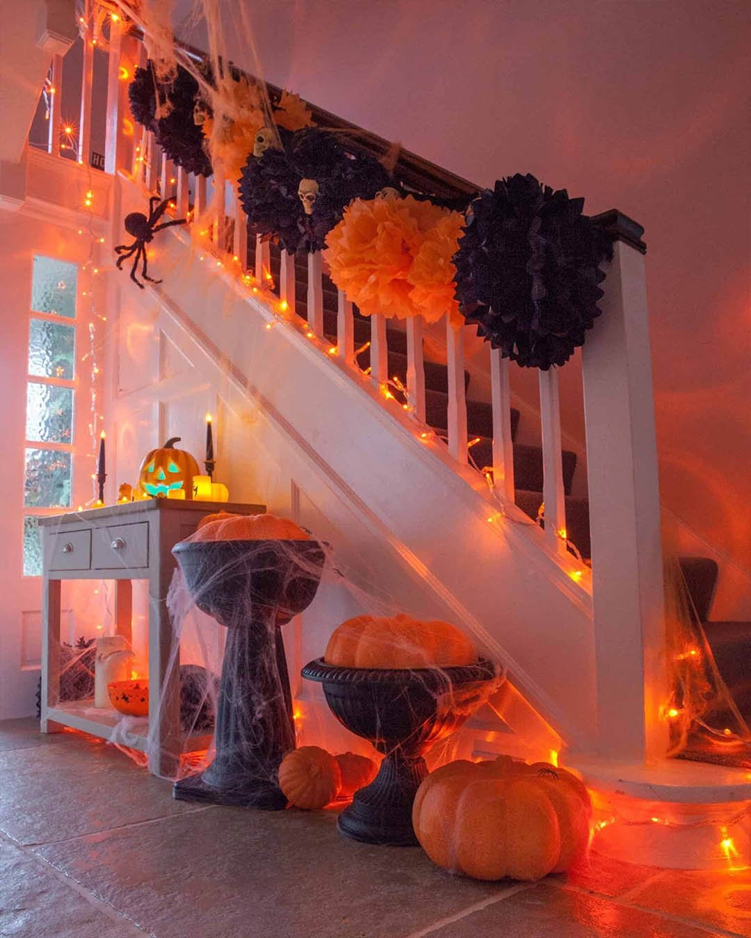 Оформление комнаты на хэллоуин