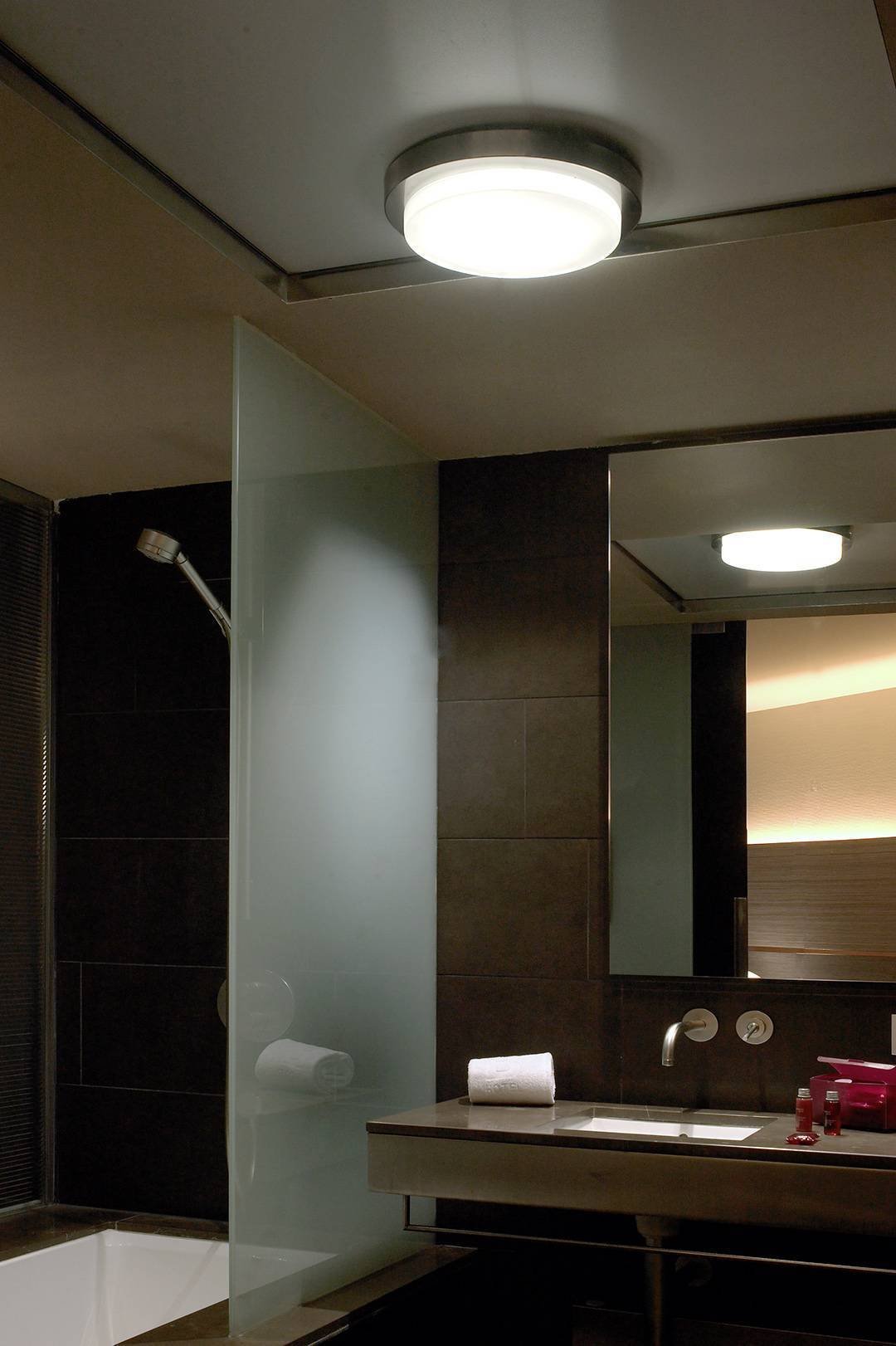 Встроенные светильники для ванной