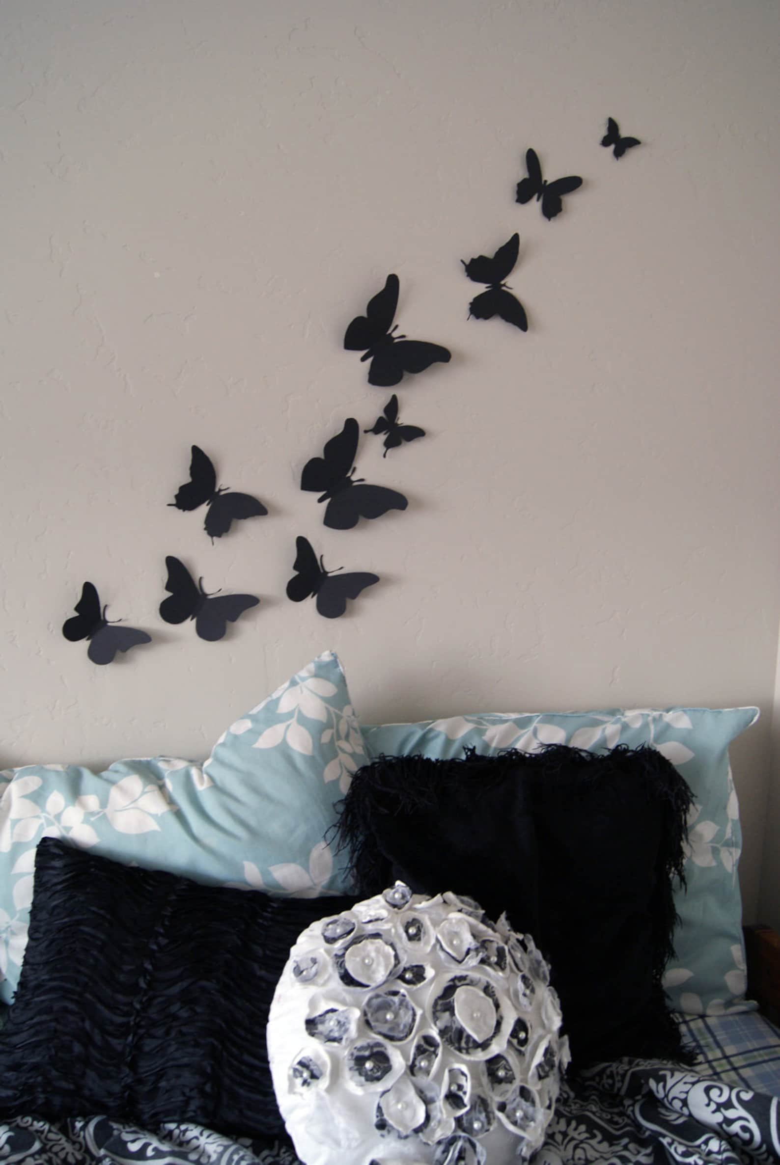Бабочки декоративные на стену