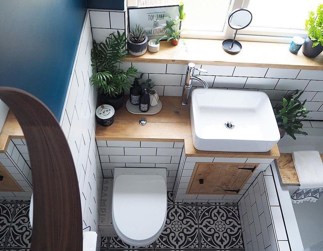 Идеи ванной комнаты для малогабаритных помещений