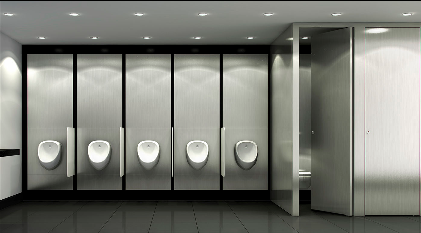 Мужской туалет скрытое видео. Туалетная кабина Еврокомфорт. Алютек туалетные кабинки. Офисный санузел. Офисный туалет.