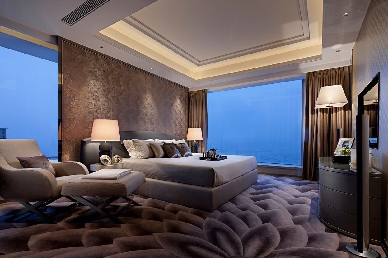 Luxury full. Красивая спальня. Красивый современный интерьер. Красивый интерьер спальни. Огромная комната.