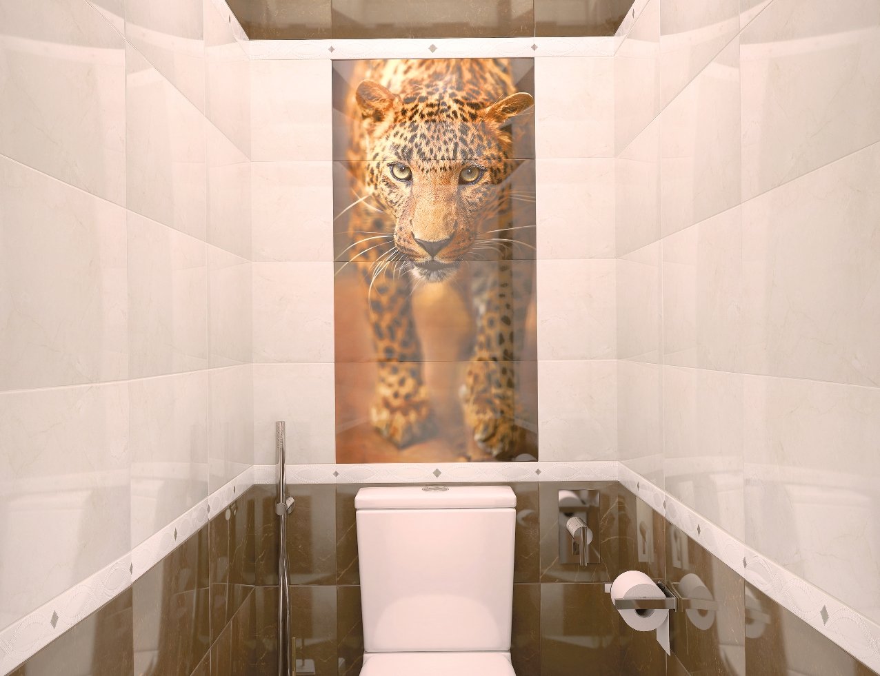Плитка в ванную 2024 год. Marble crema ft3mrb01. Плитка леопард Уралкерамика. Leopard s/4 панно коричневый 996*500 (из 4-х плиток) sw9leo21. Плитка в туалет.