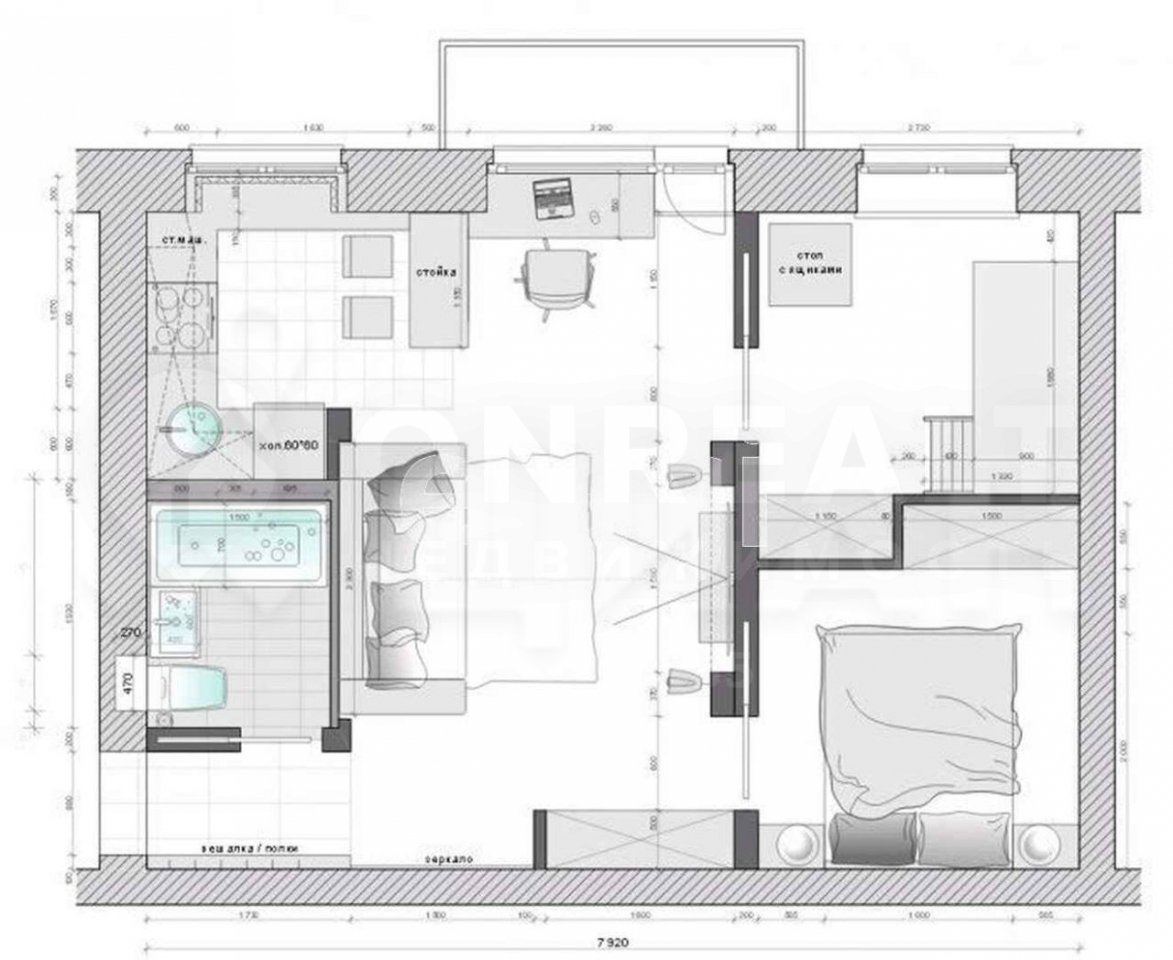 Планировка двухкомнатной квартиры в панельном доме