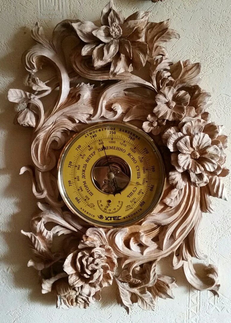 Деревянные часы настенные ручной работы - 59 фото