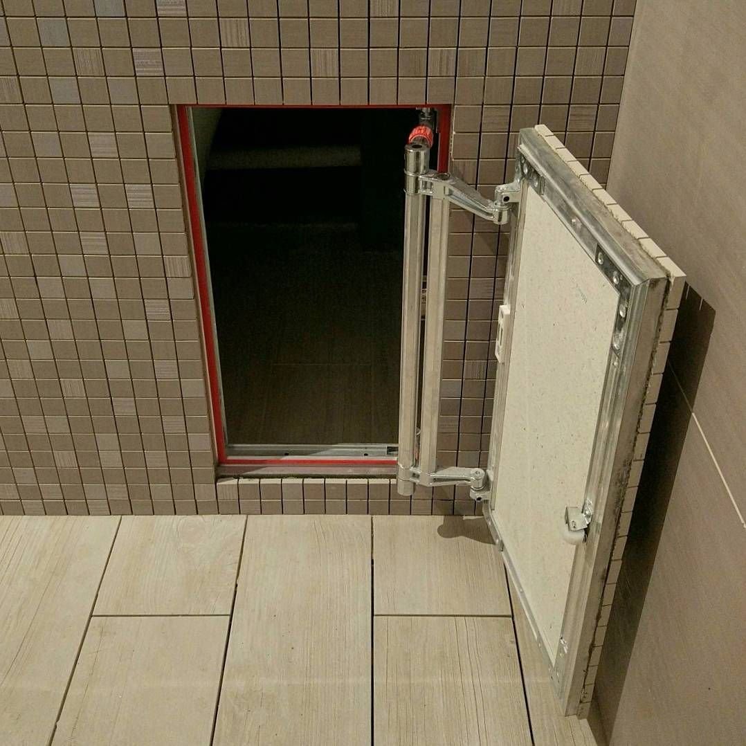 Скрытые двери в ванну