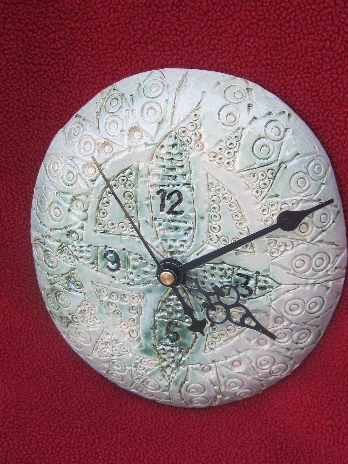 Часы керамические настенные