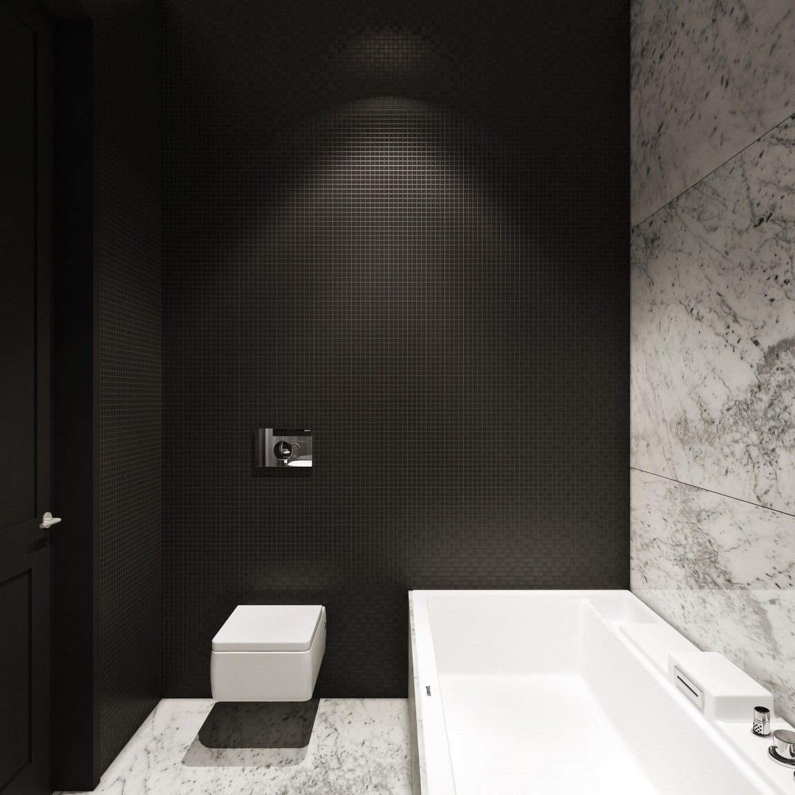 Дизайн ванной комнаты минимализм