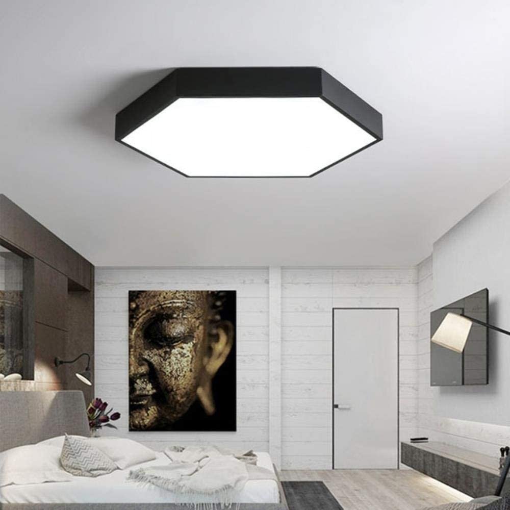 Накладной светильник на потолок черный