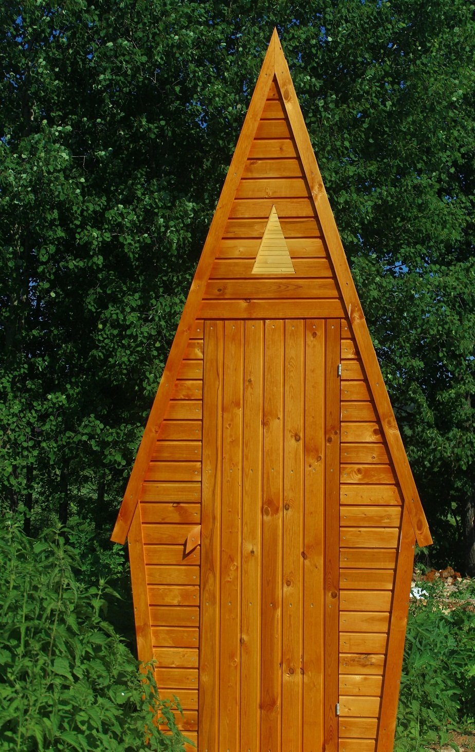 Уличный туалет для дачи деревянный цена