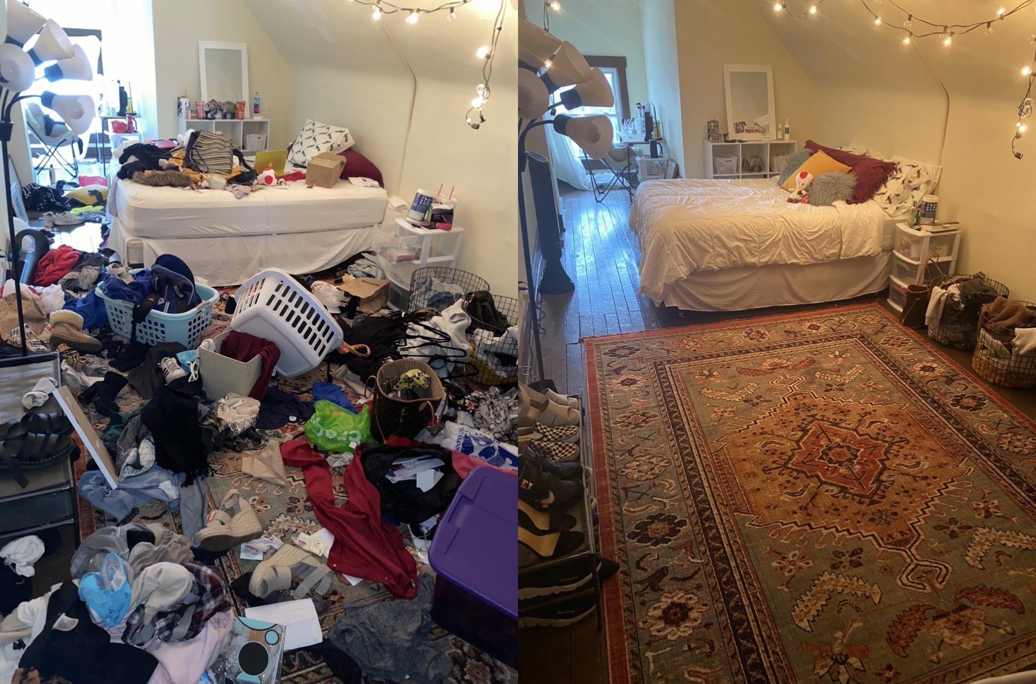 Clean up the mess. Комната до и после уборки. Беспорядок в комнате до и после. Бардак в комнате до и после. Уборка квартир до и после.