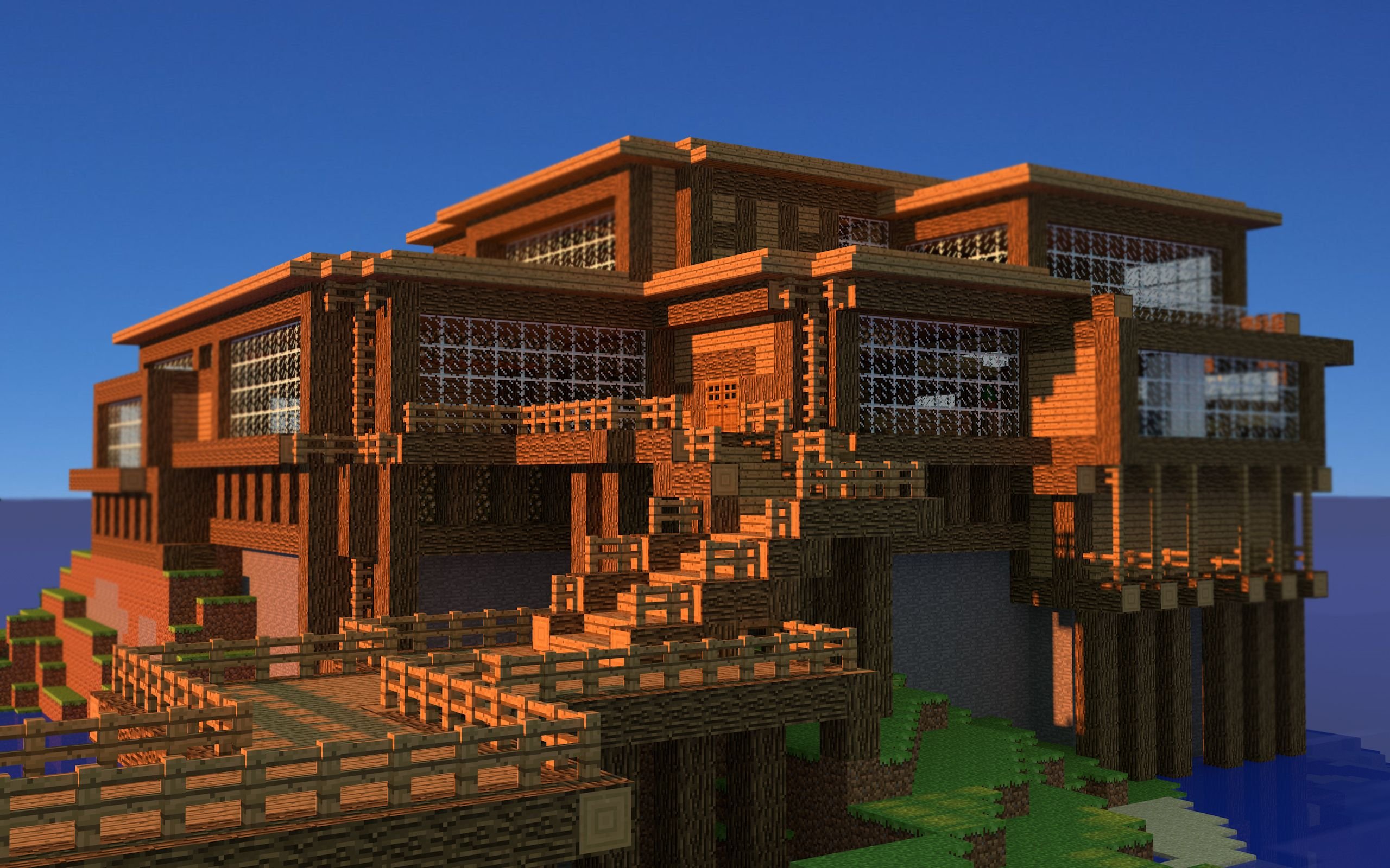 Minecraft: как построить красивый дом