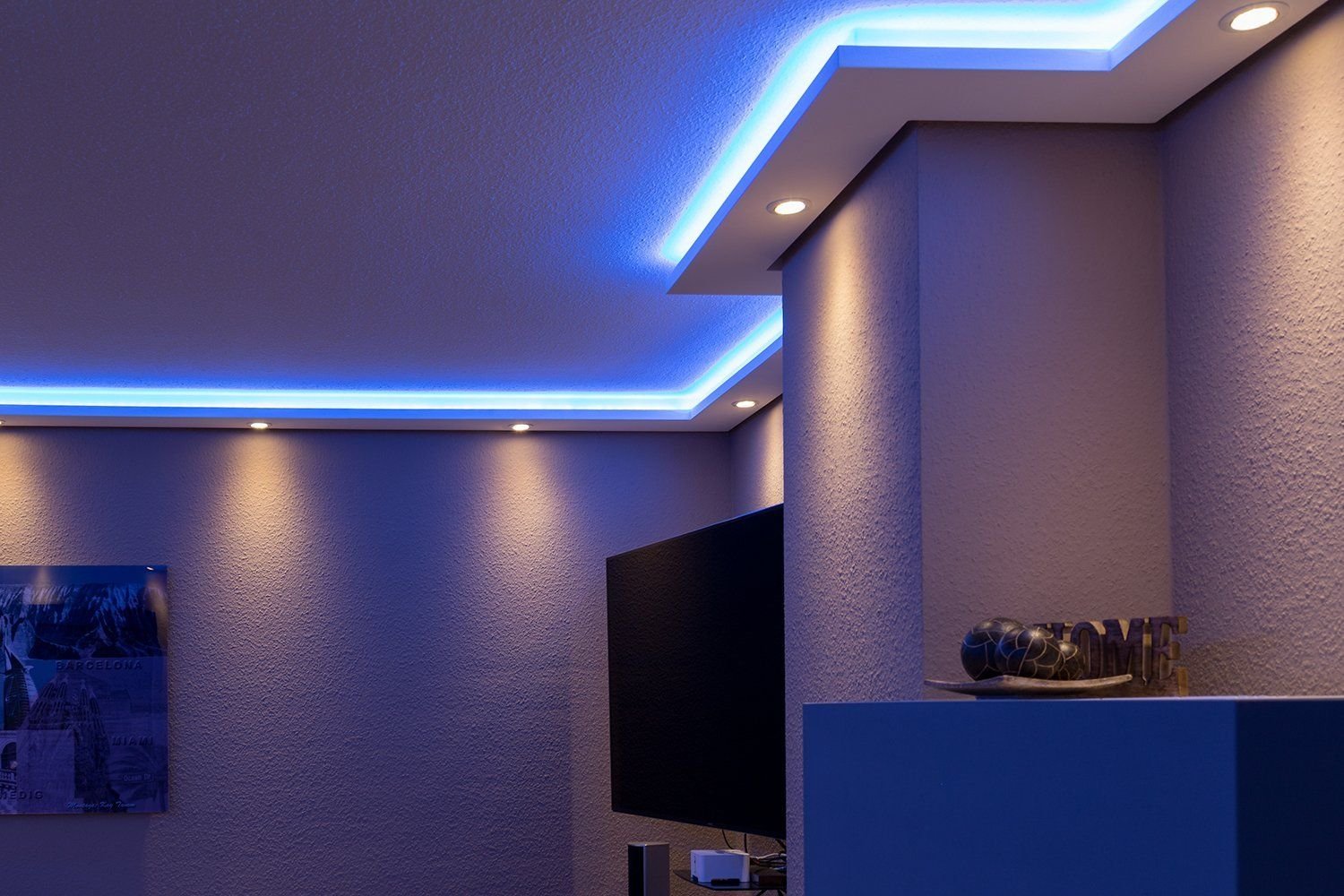 Что такое светодиодная подсветка потолка?