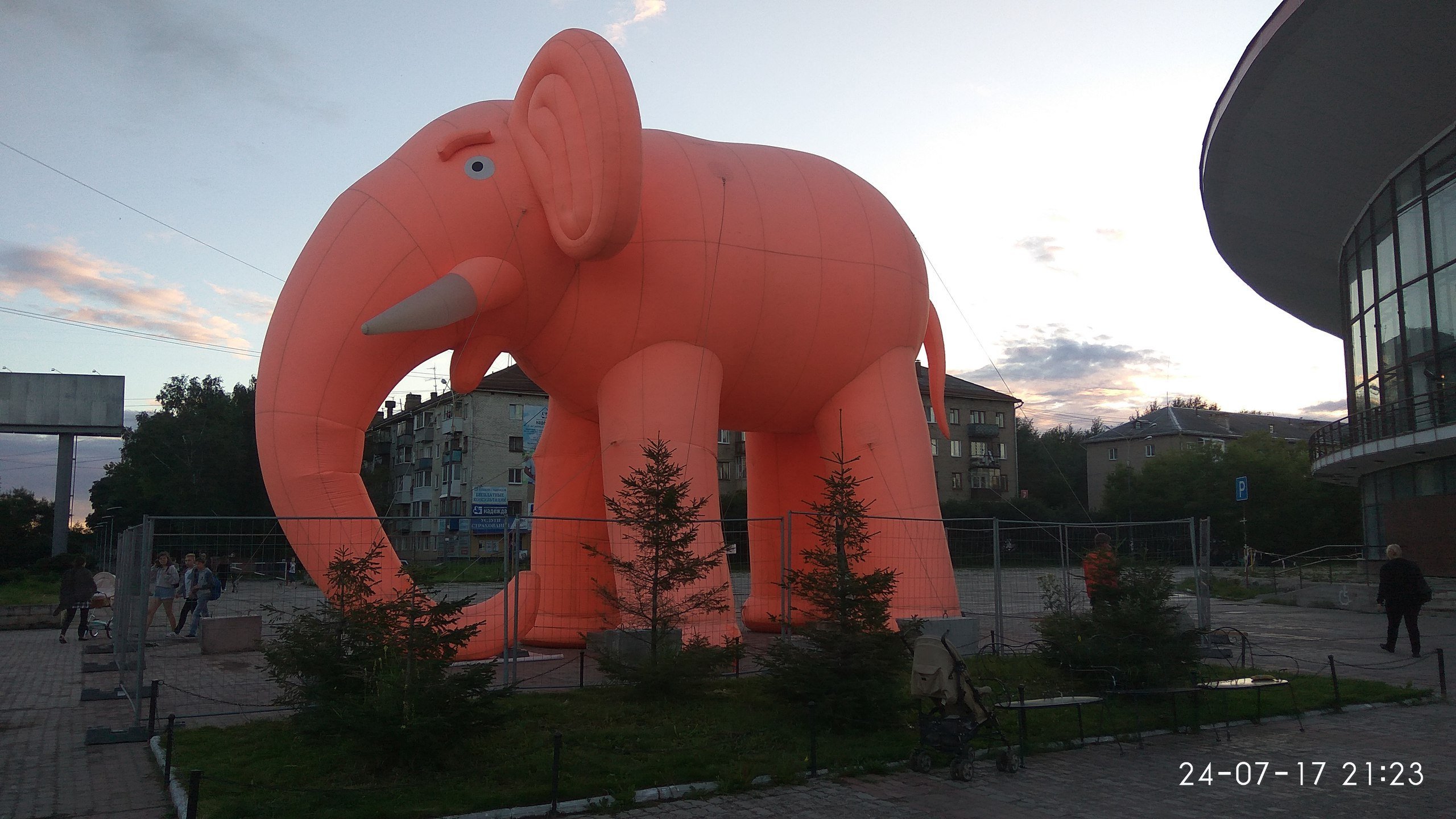 Дом слоник. Дом-слон на Новорязанском шоссе розовый. Дом слон в Люберцах. Поселок Октябрьский дом слон.