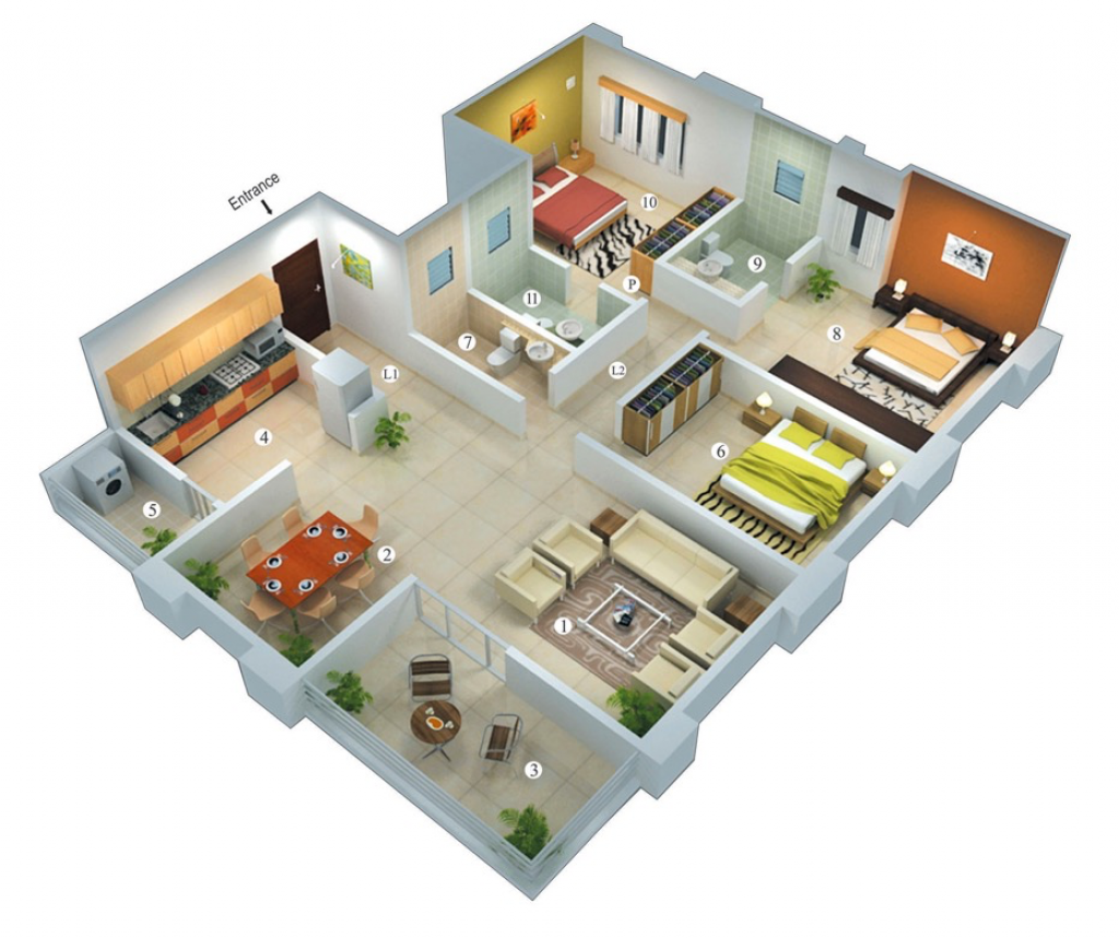 Floorplan 3d проекты. Floorplan 3d бутырка. Дом планировка 3д. Красивые планировки квартир.