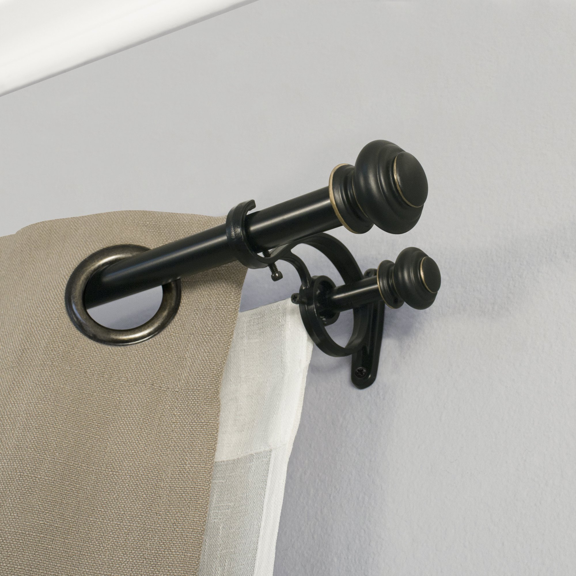 Гардина настенная для штор. Карнизы decorative Curtain Rod. Карниз для штор 