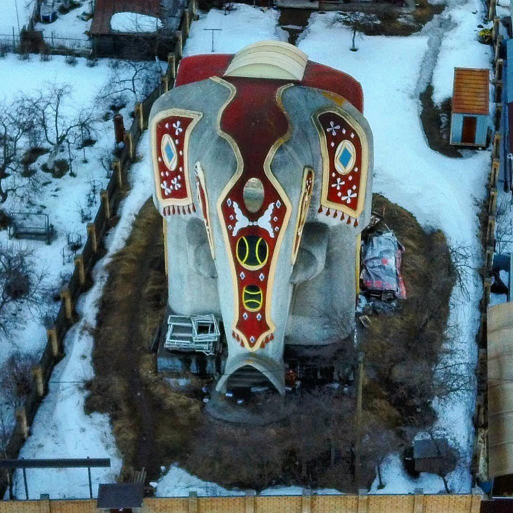 Дом Слон В Подмосковье Фото Внутри Дома