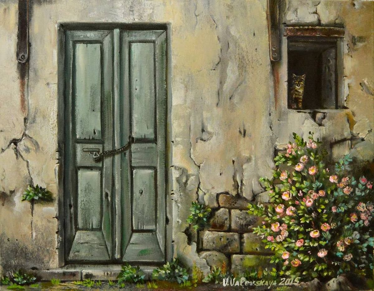 Painting door. Двери в живописи. Двери на картинах художников. Картина дверь. Картина Старая дверь.