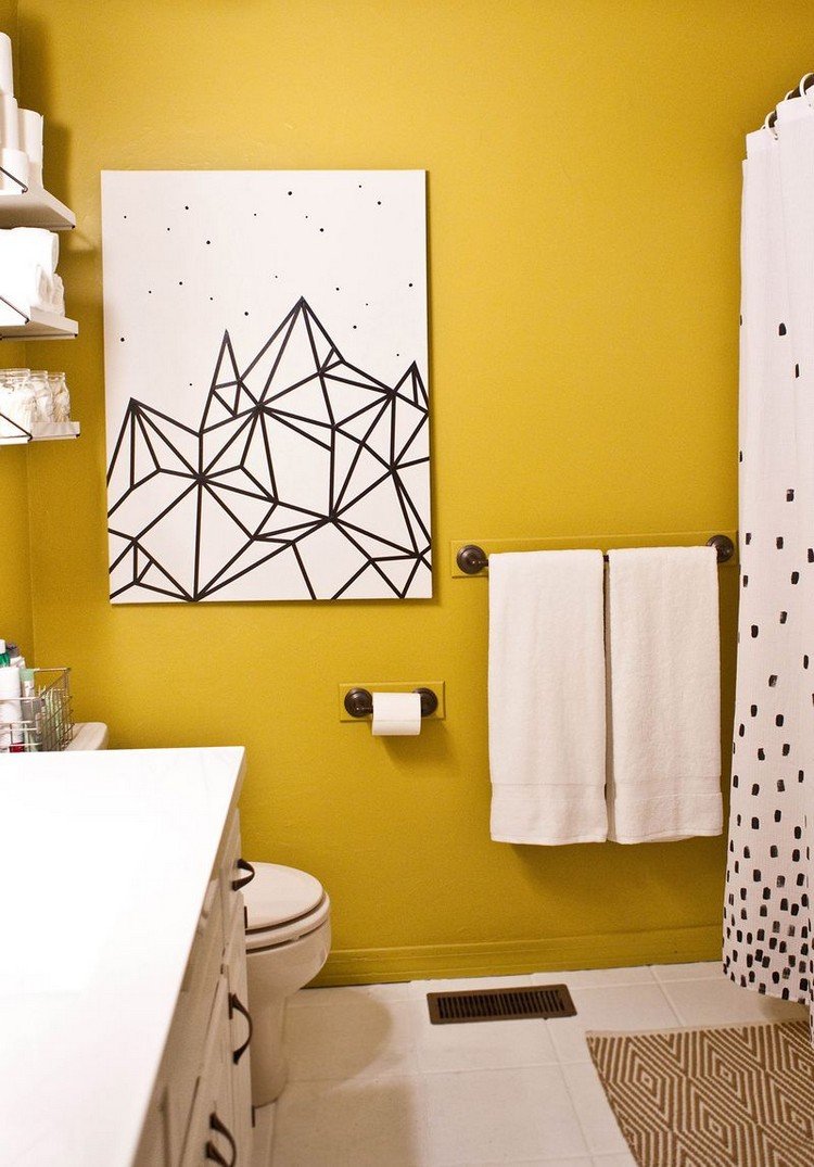 Идеи покраски ванной комнаты