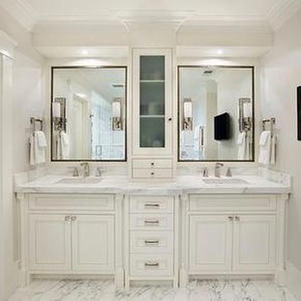 Зеркало с раковиной для ванной комнаты