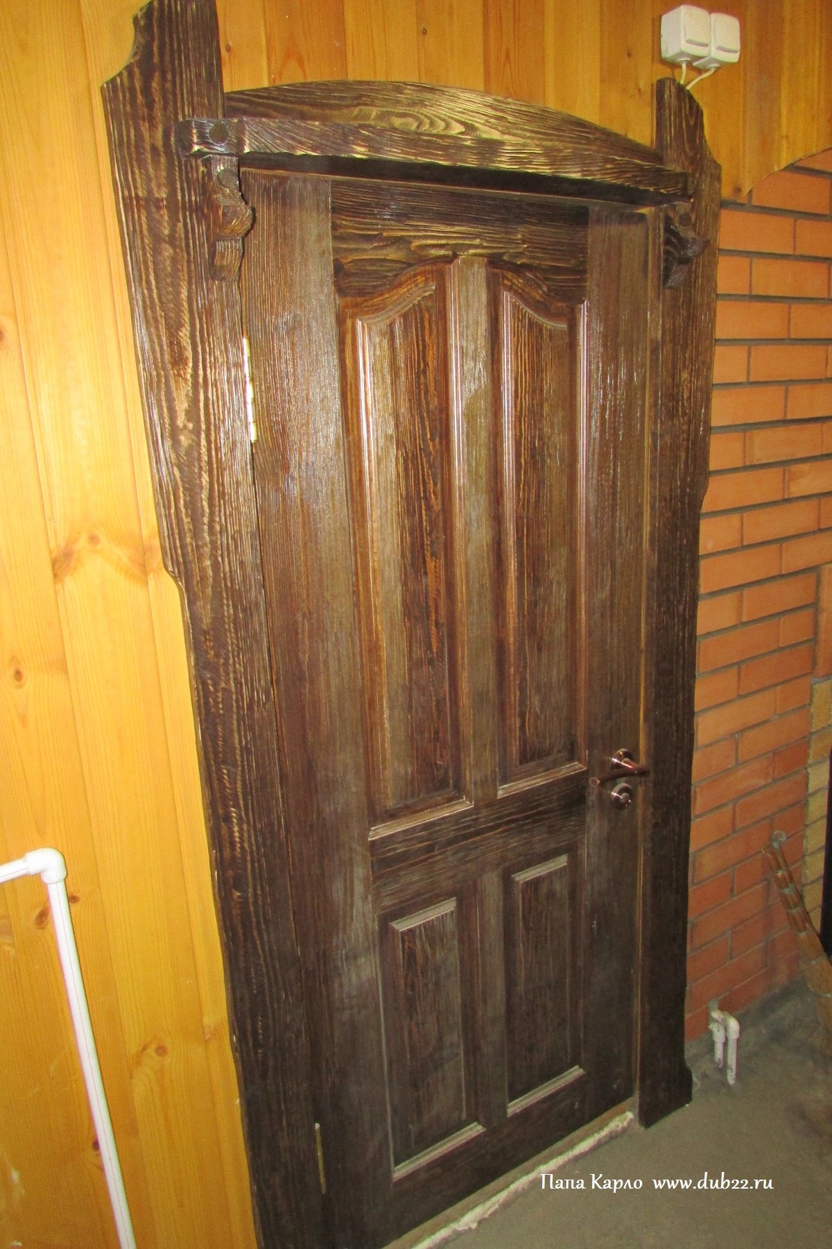 Двери межкомнатные под старину