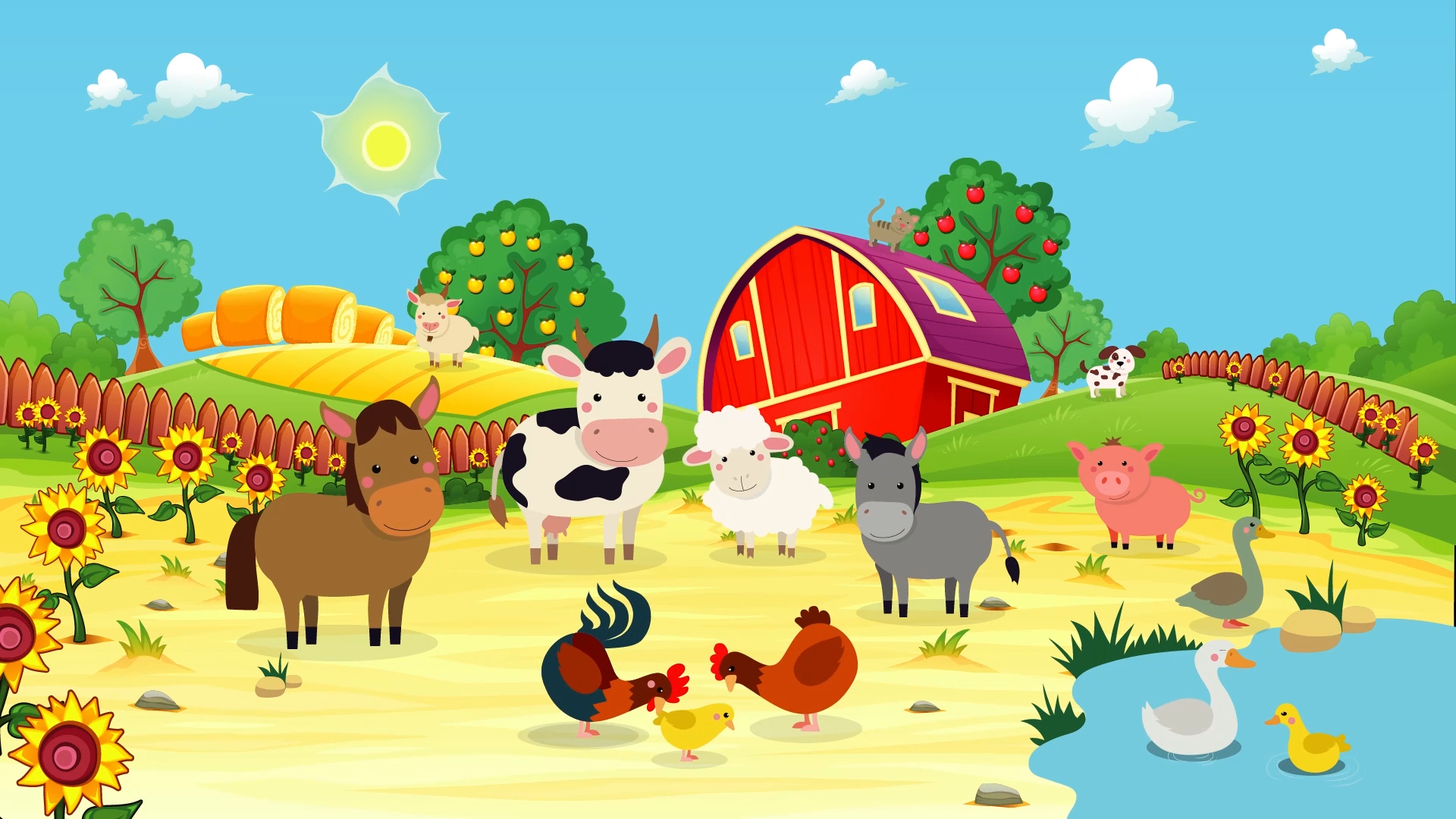 Ферма аватарка. Ферма Скотный двор. Животные на ферме. Скотный двор для детей. Домашние животные на ферме.