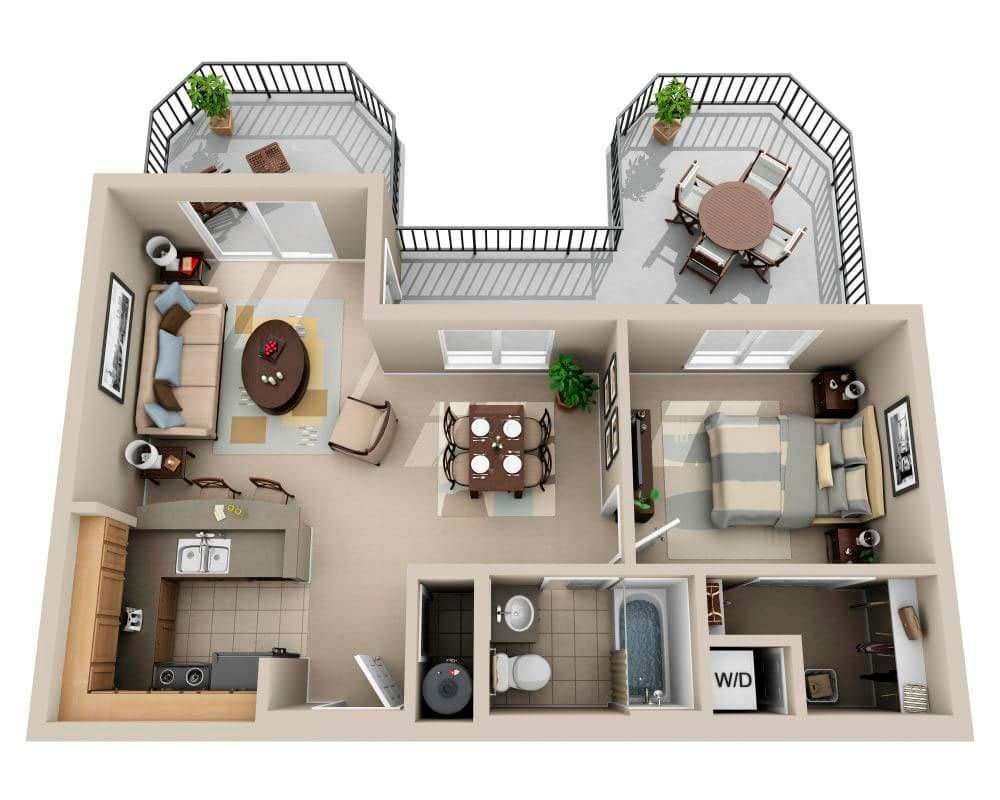 Малогабаритка | Идеи для маленьких квартир