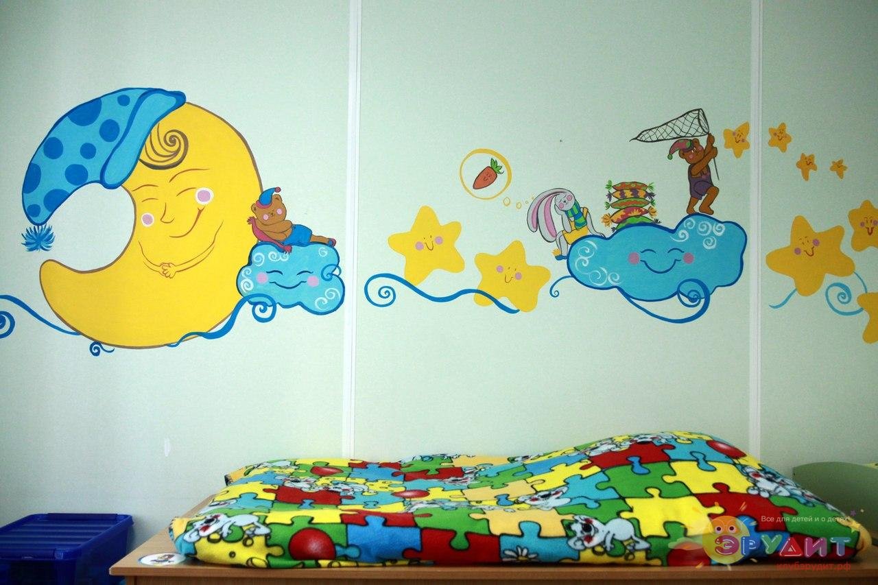 Оформление спальни в детском саду – просто, красиво, безопасно