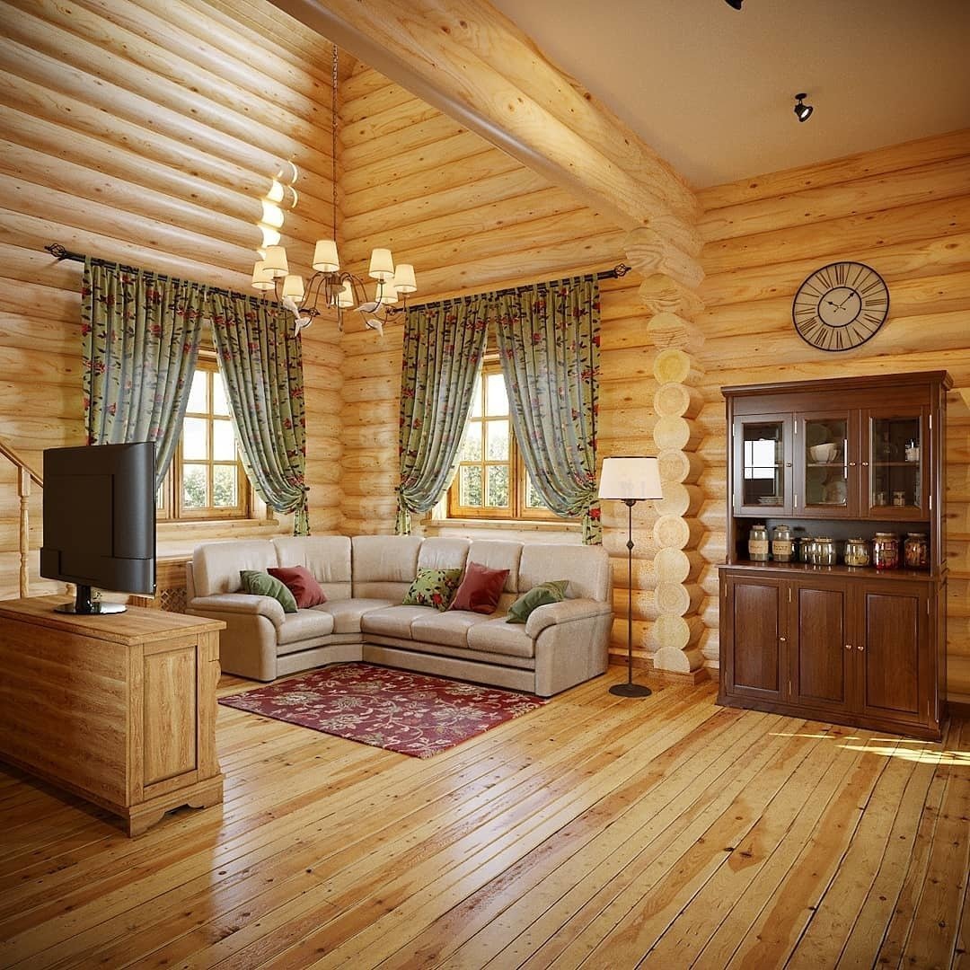 Русский деревянный дом