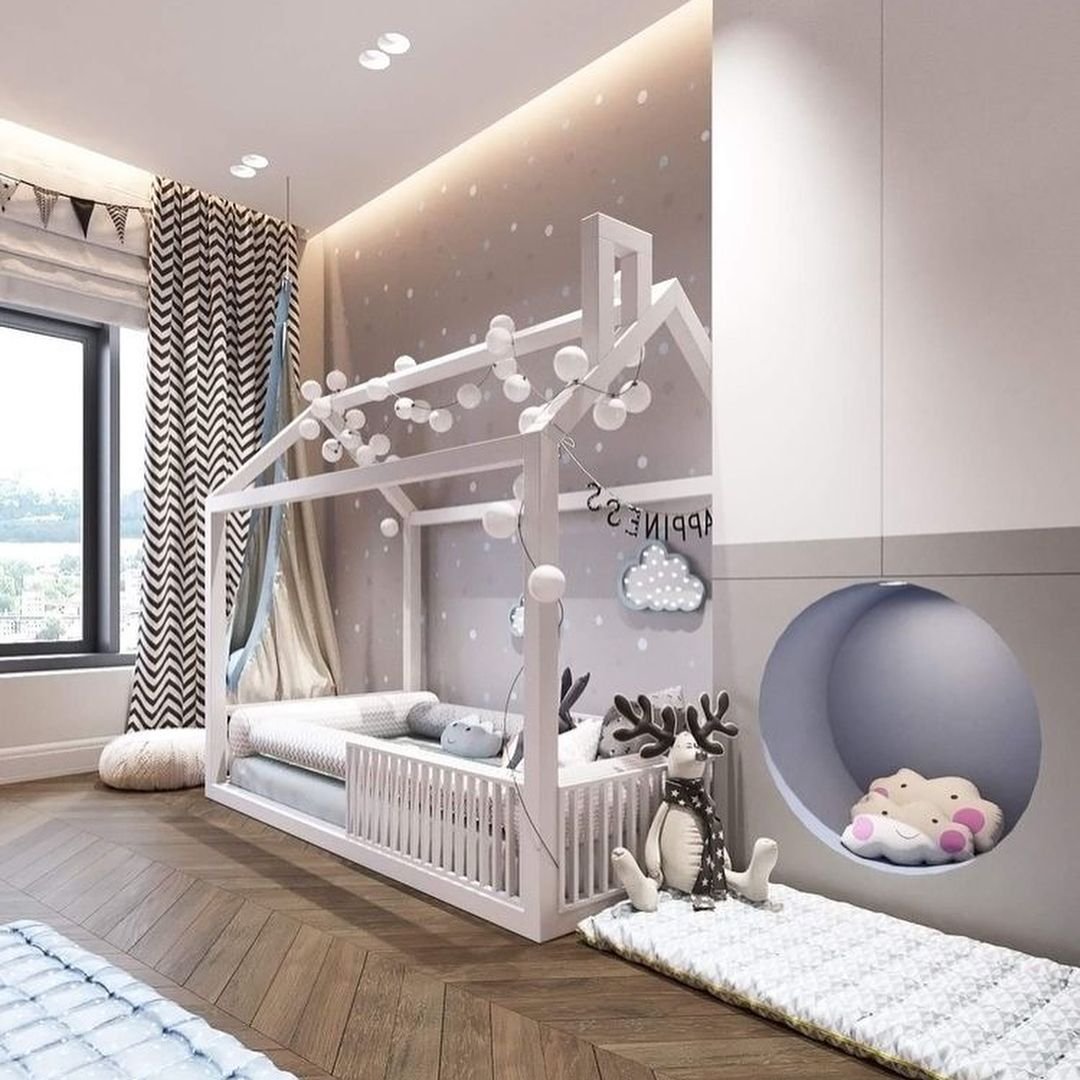 Дизайн детской комнаты в современном стиле