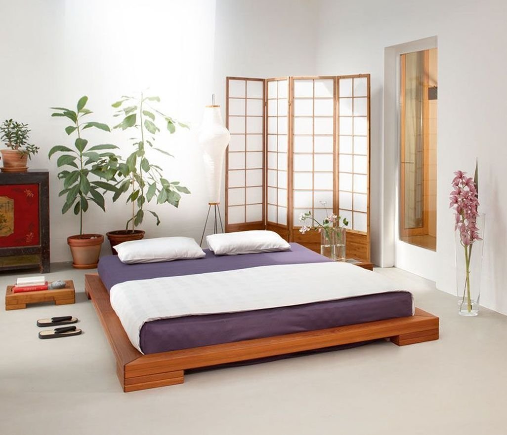 Японские кровати на полу