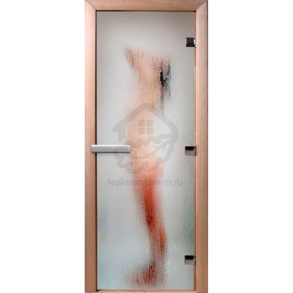 Дверь в ванную со стеклом