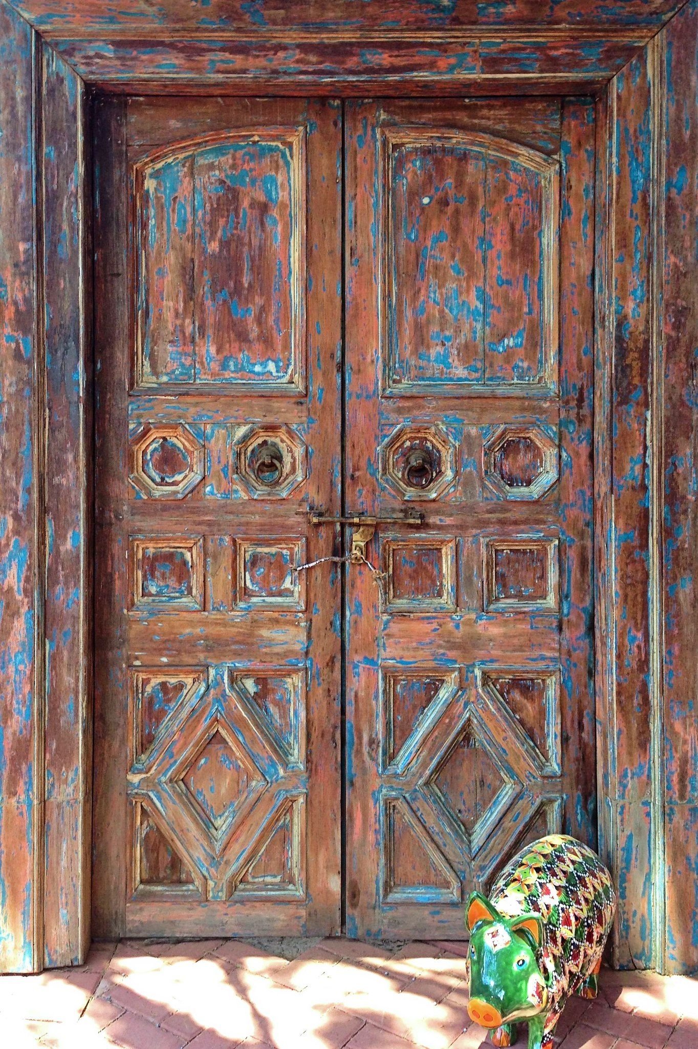 Состаренные двери - 56 фото
