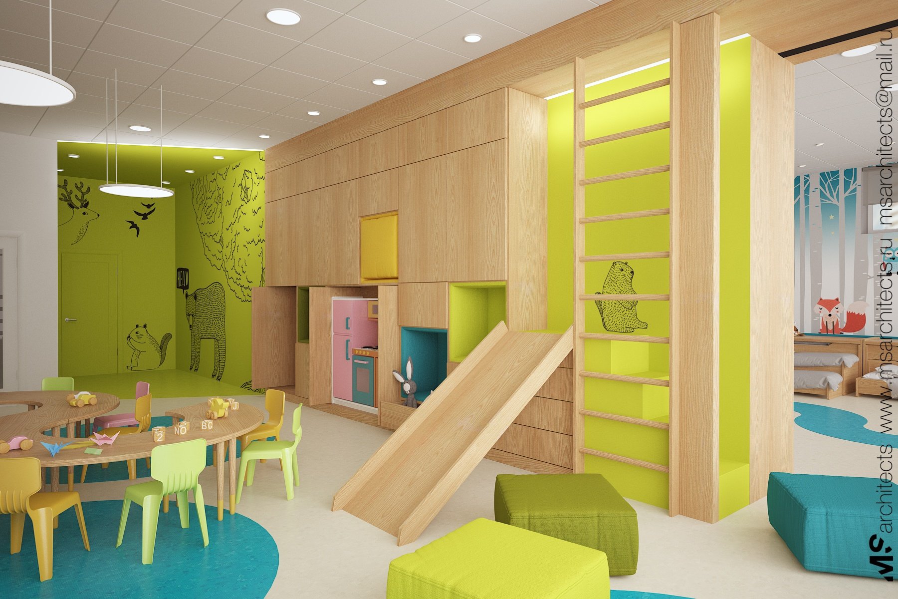 Почему дизайн-проект детского сада в городе Москва стоит заказать именно у нас?