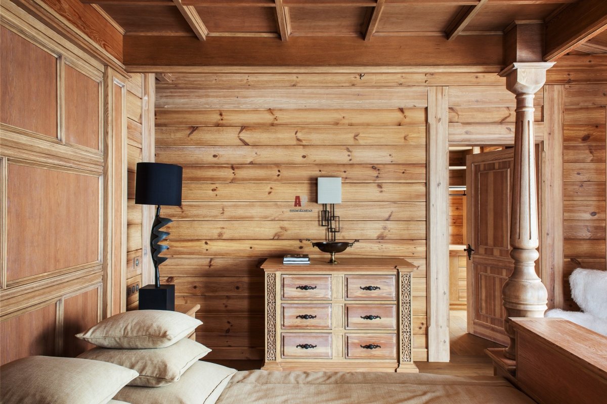 Деревянная комната