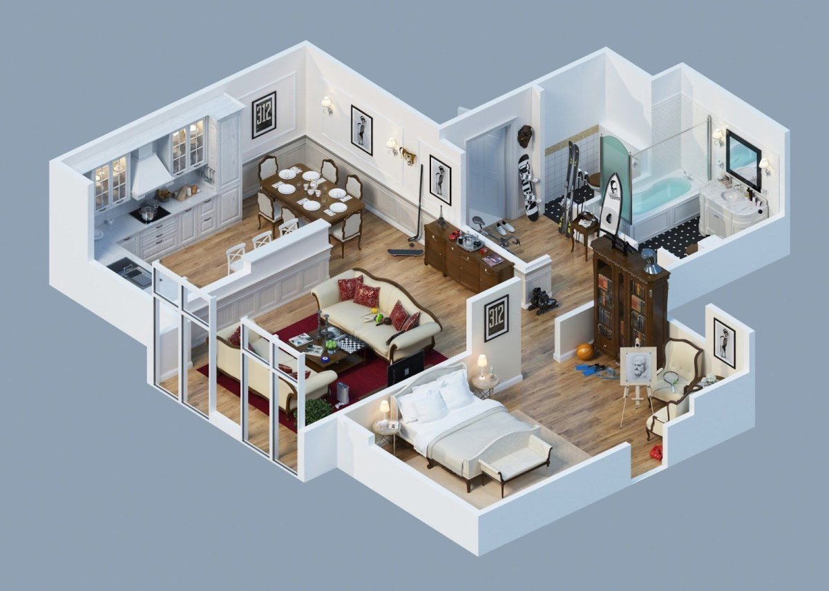 Графическая модель квартиры