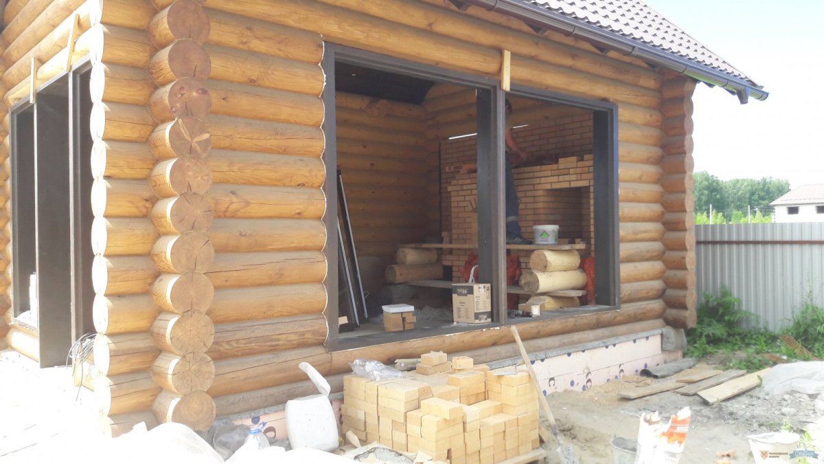 Окосячка дверных проемов в деревянном доме