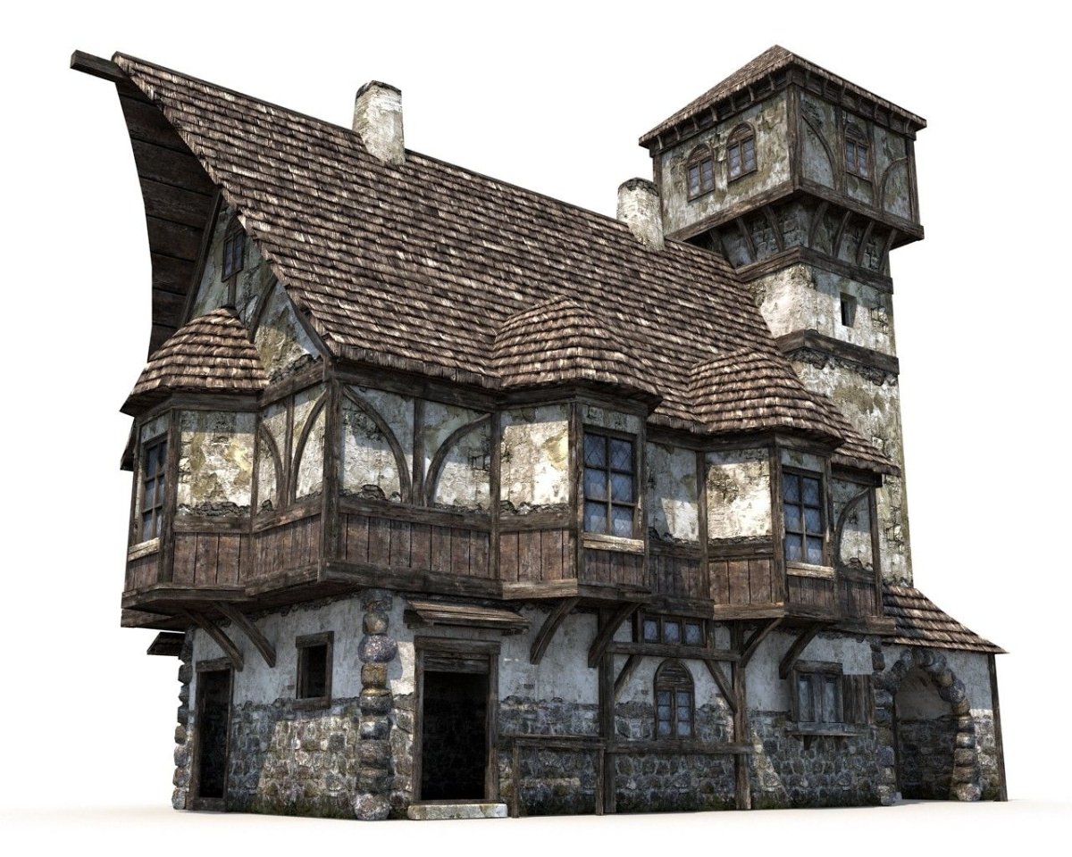 Средневековые дома