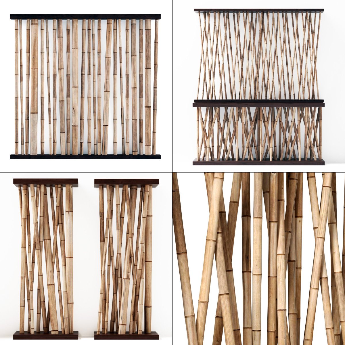 Стенка из бамбука