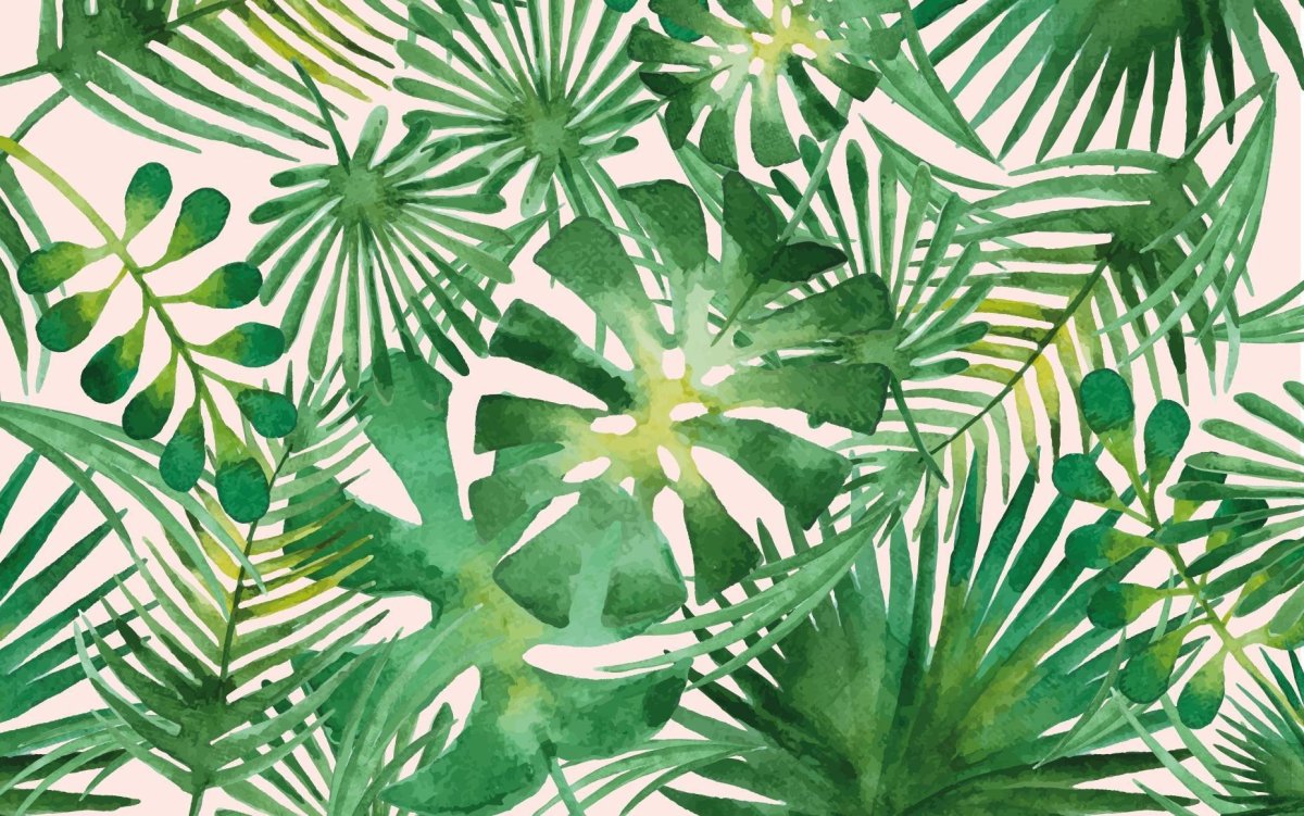 Плитка с листьями пальмы