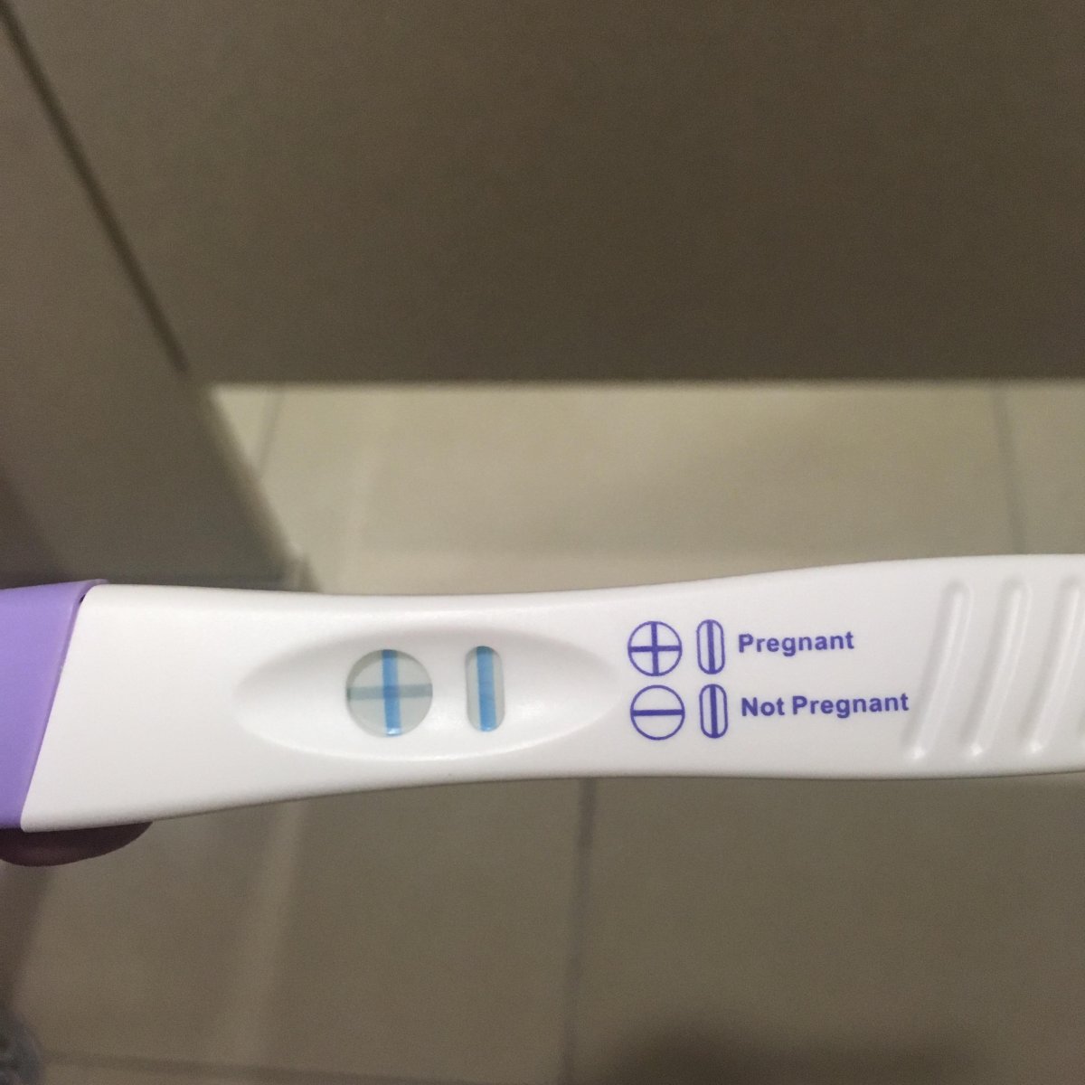 Тест на беременность дома
