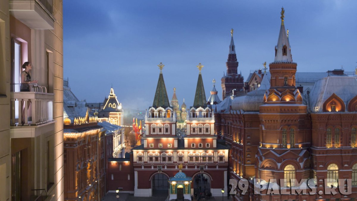 Гостиница с видом на кремль