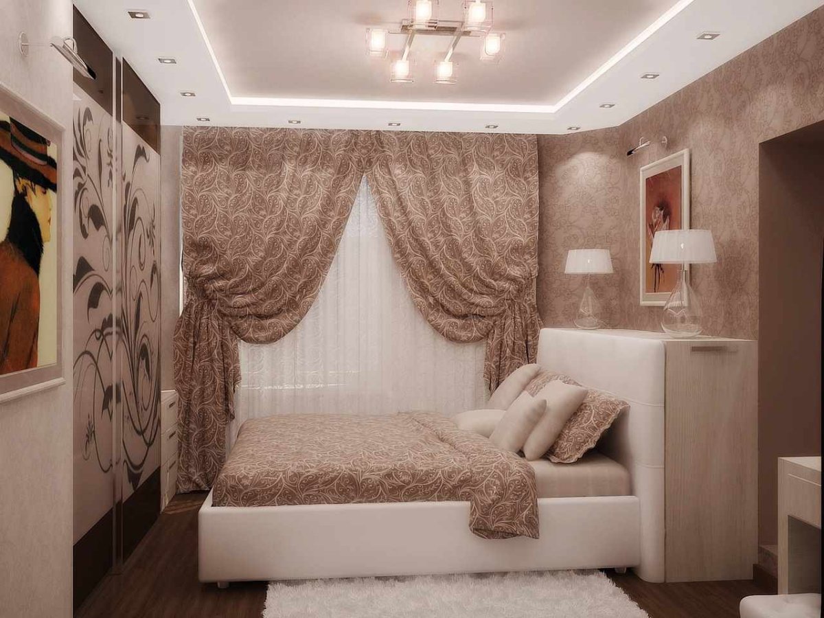 Дизайн спальни в хрущевке