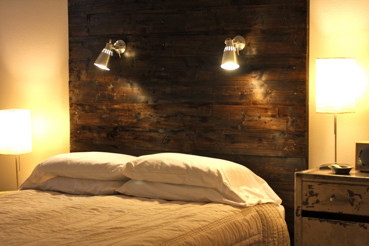 Прикроватные светильники для спальни на изголовье